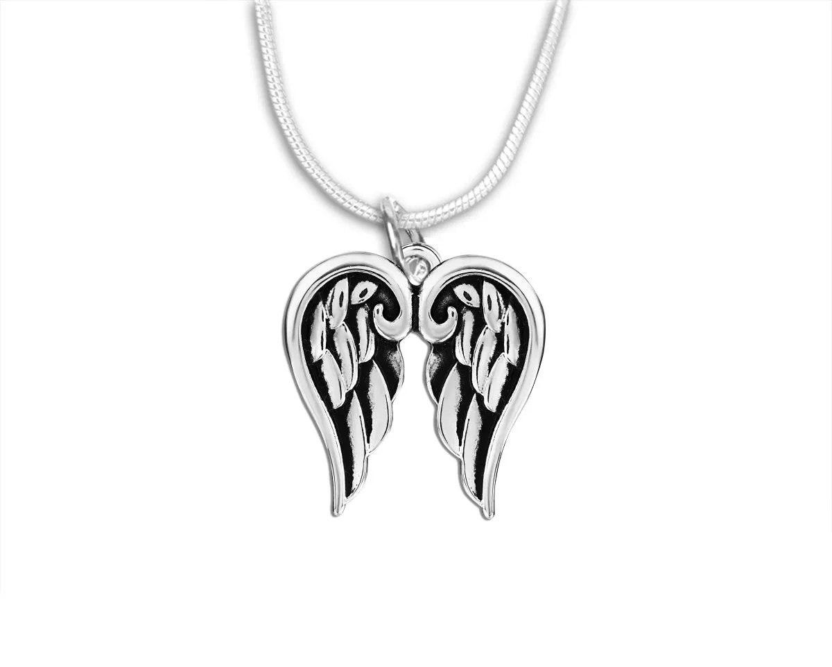 Angel Wings Religious Necklaces