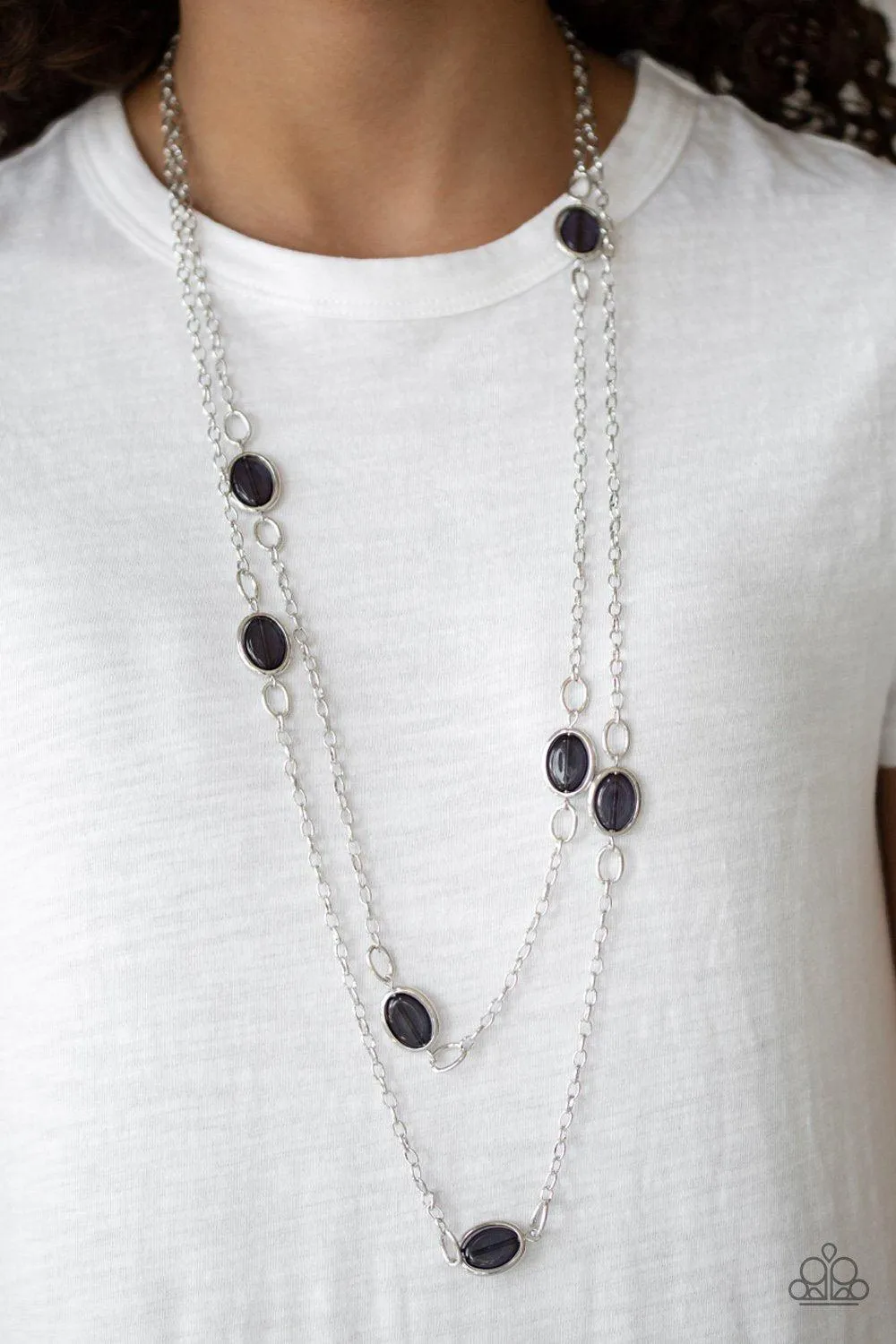 Back For More Black Necklace - Paparazzi Accessories