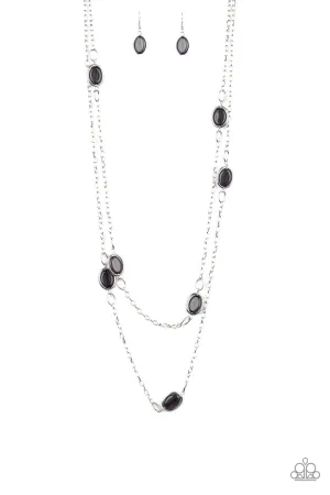 Back For More Black Necklace - Paparazzi Accessories