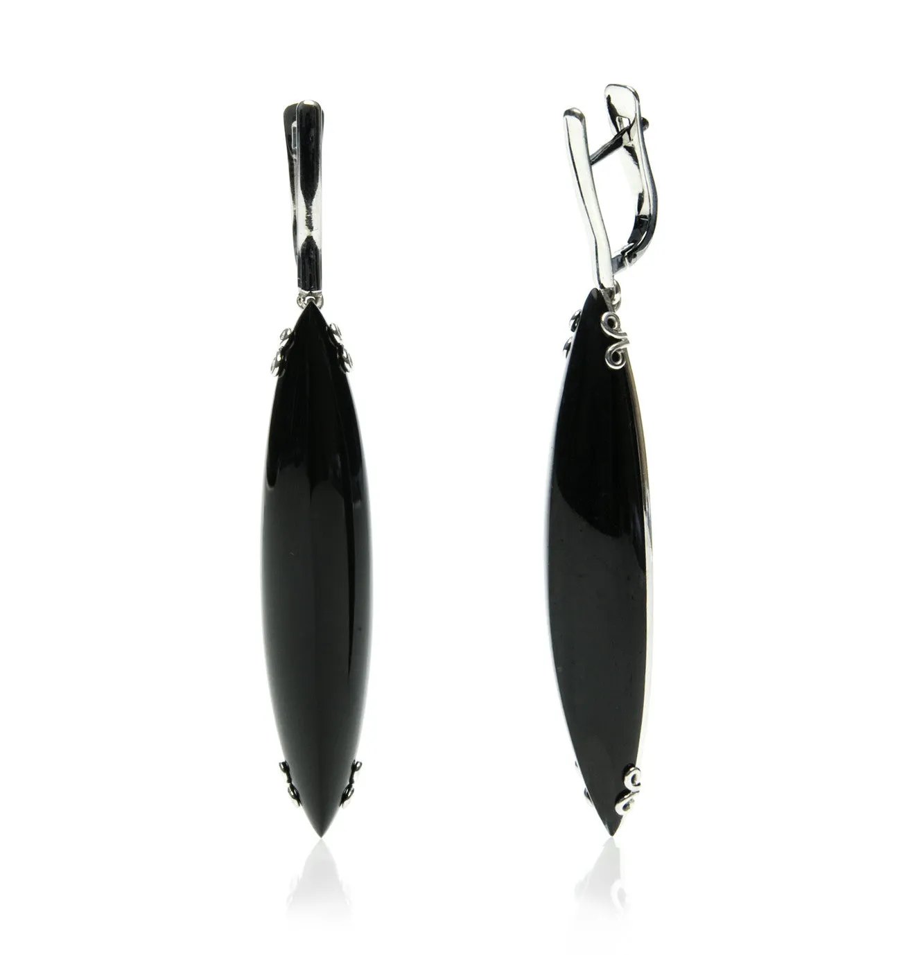 Bespoke Onyx Drop Earrings