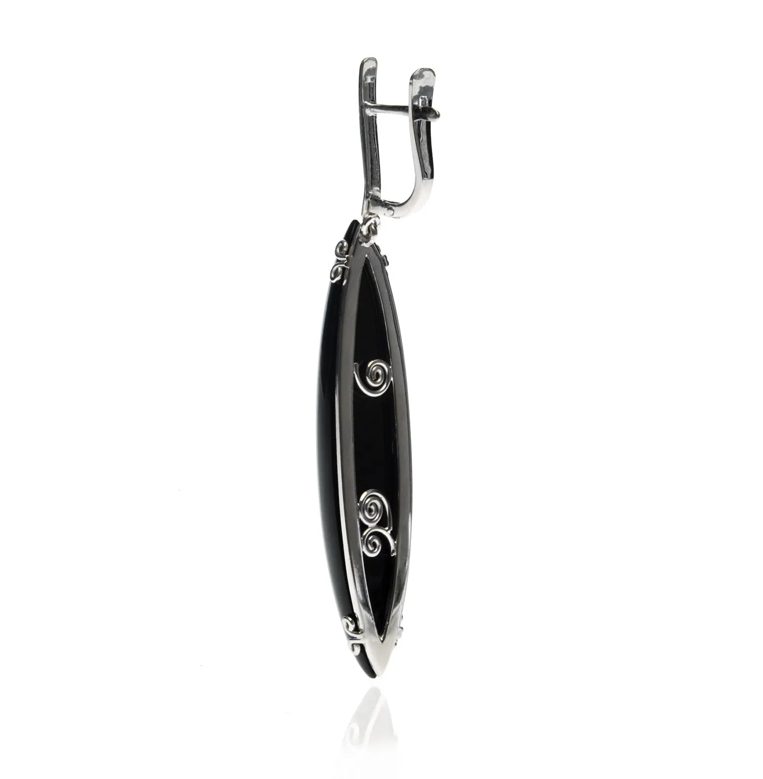 Bespoke Onyx Drop Earrings