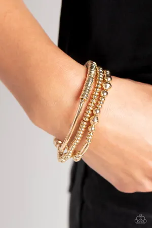 Bracelets Monochromatic Medley - Gold B028