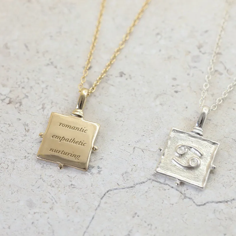 CANCER ZODIAC NECKLACE