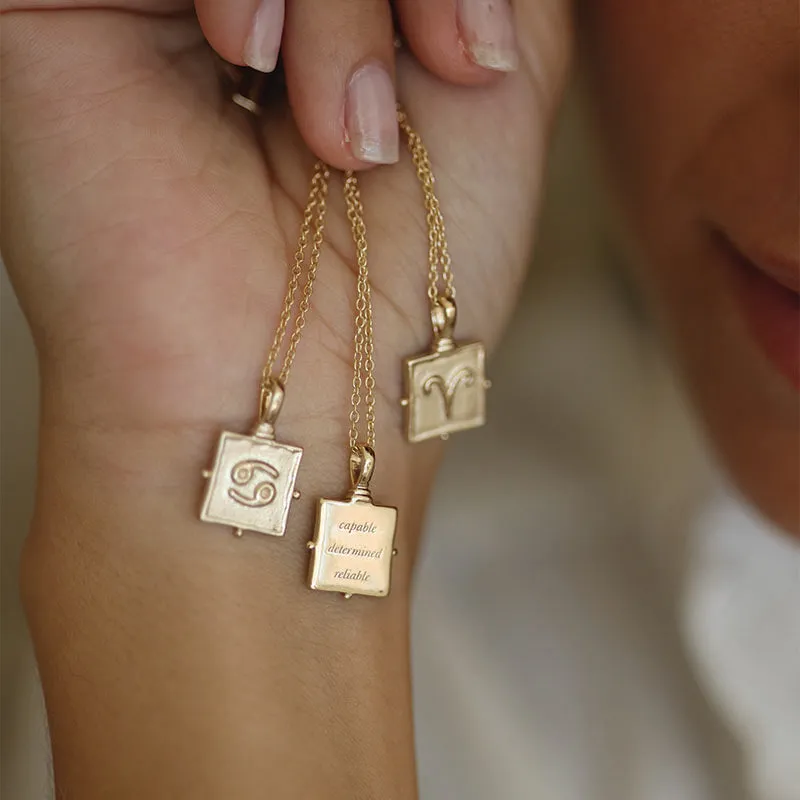 CANCER ZODIAC NECKLACE