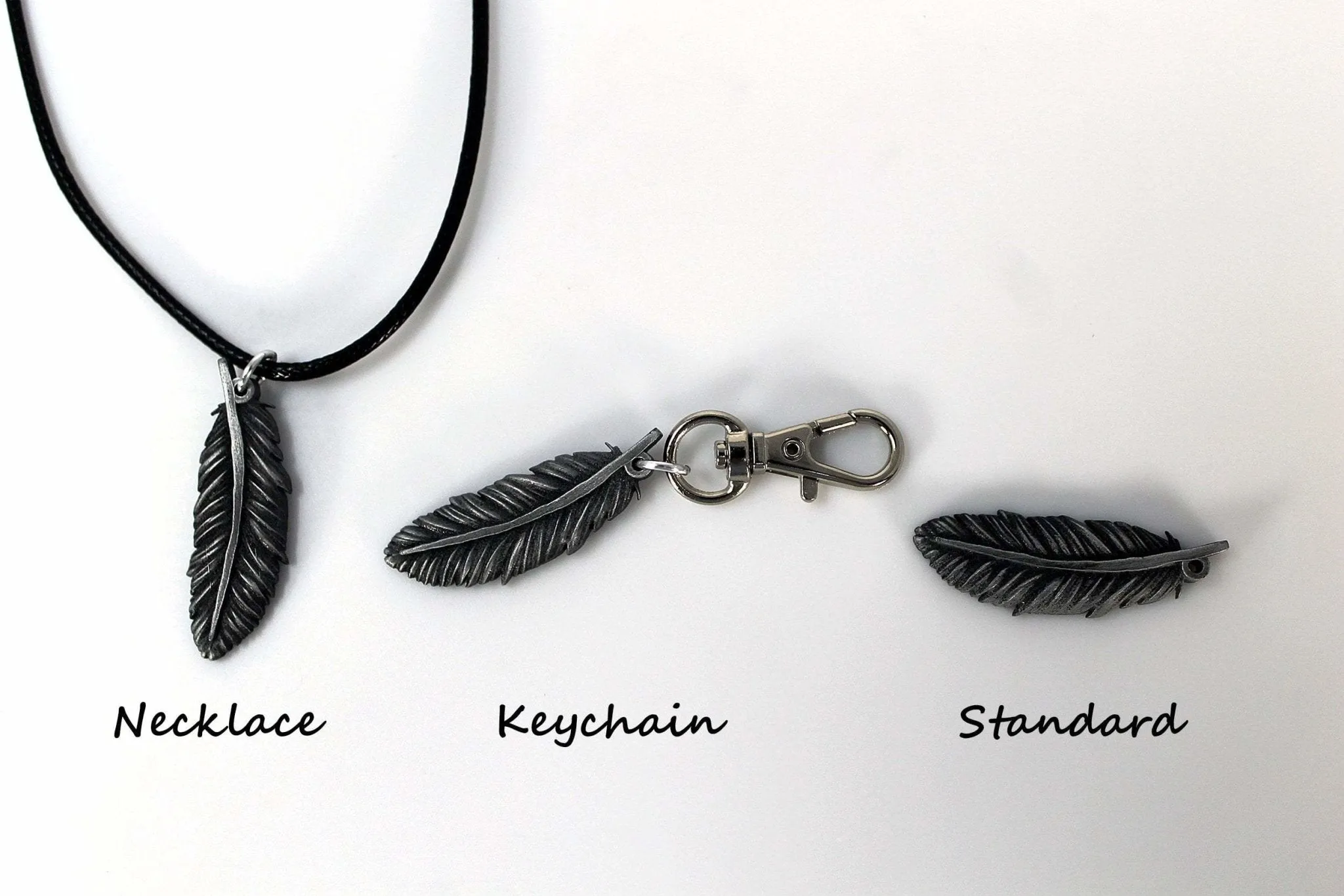 Chocobo Feather Pendant Keychains / Necklaces - Final Fantasy