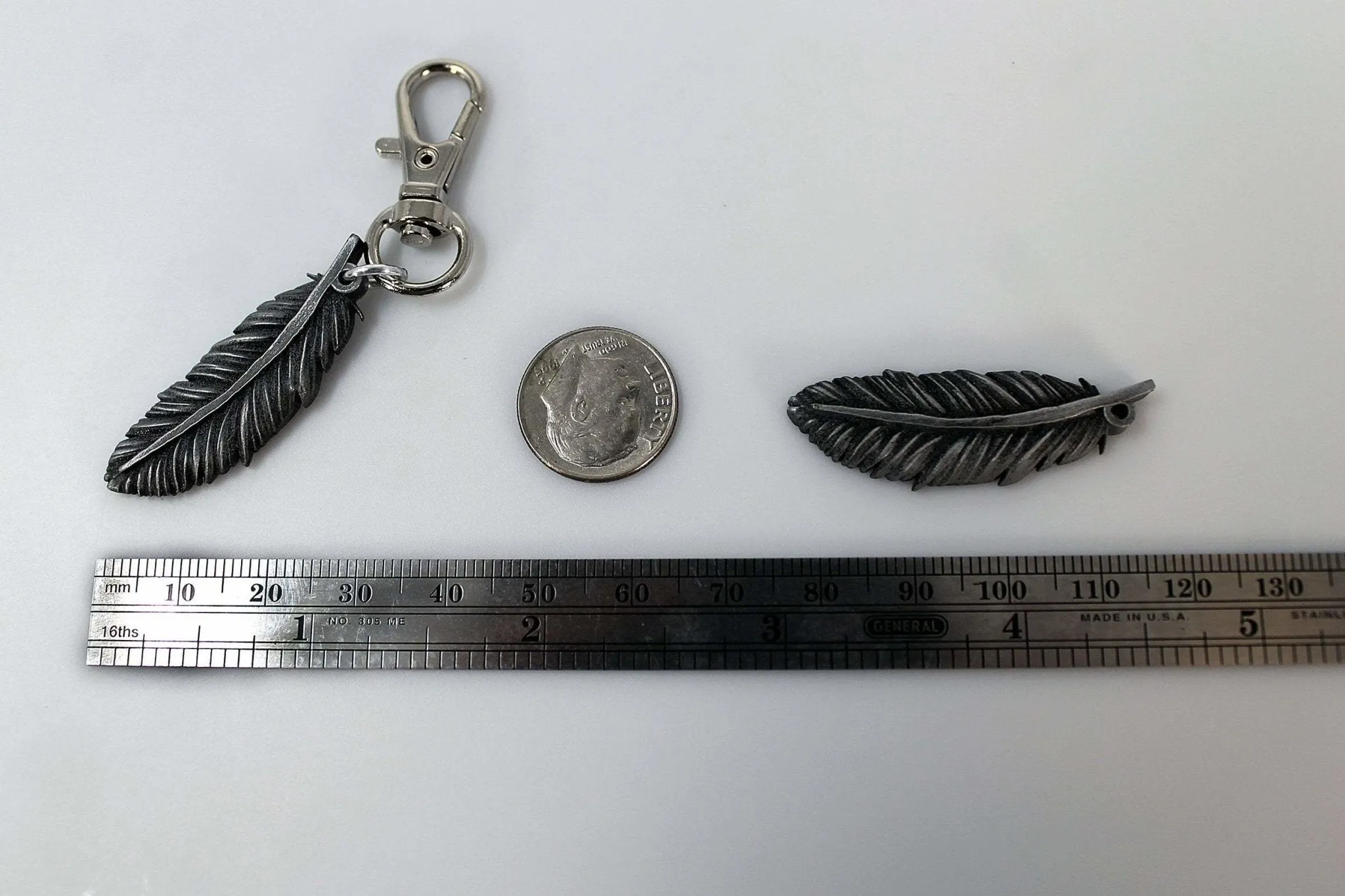 Chocobo Feather Pendant Keychains / Necklaces - Final Fantasy