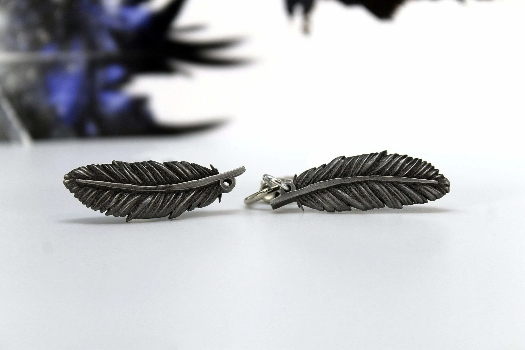 Chocobo Feather Pendant Keychains / Necklaces - Final Fantasy