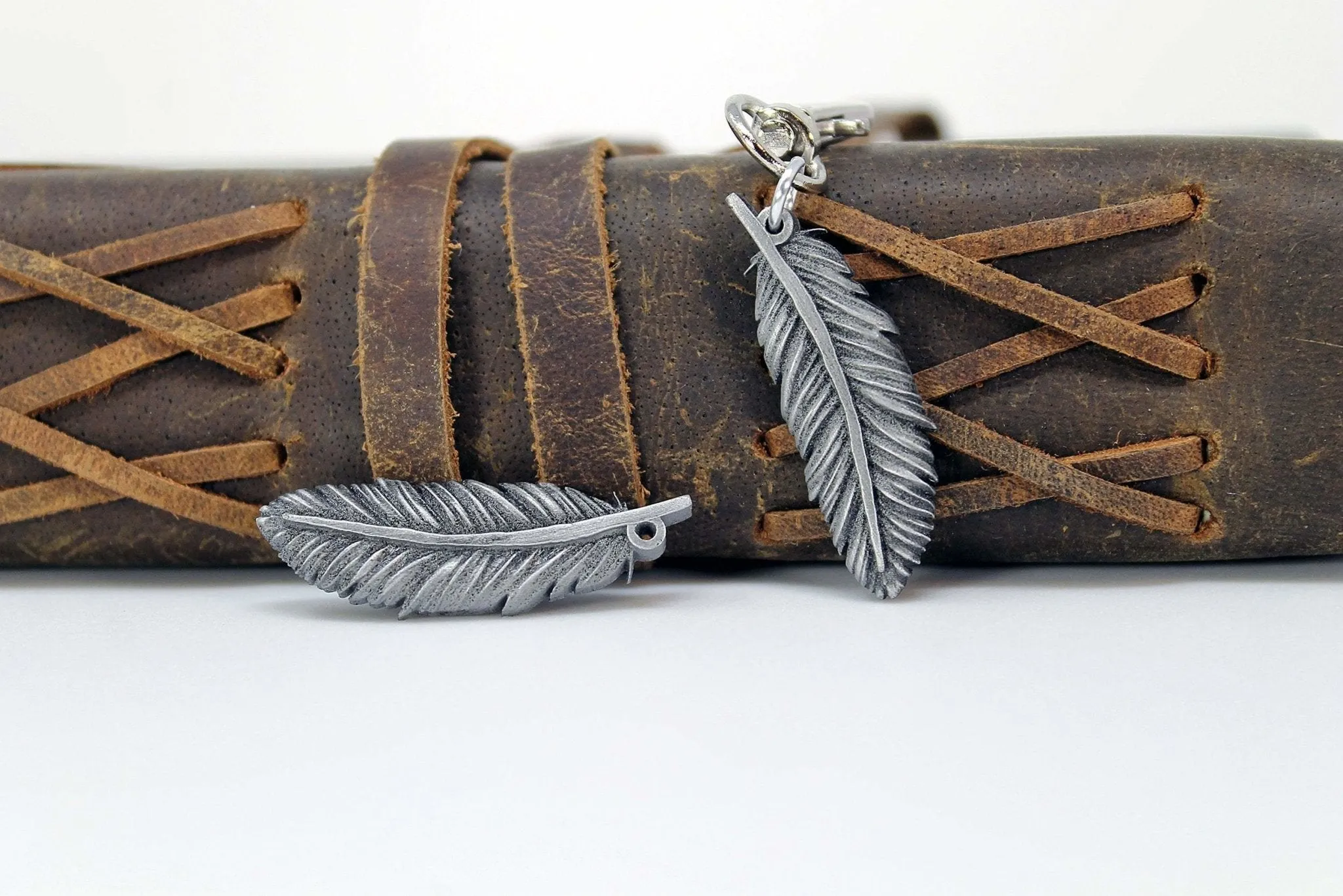 Chocobo Feather Pendant Keychains / Necklaces - Final Fantasy