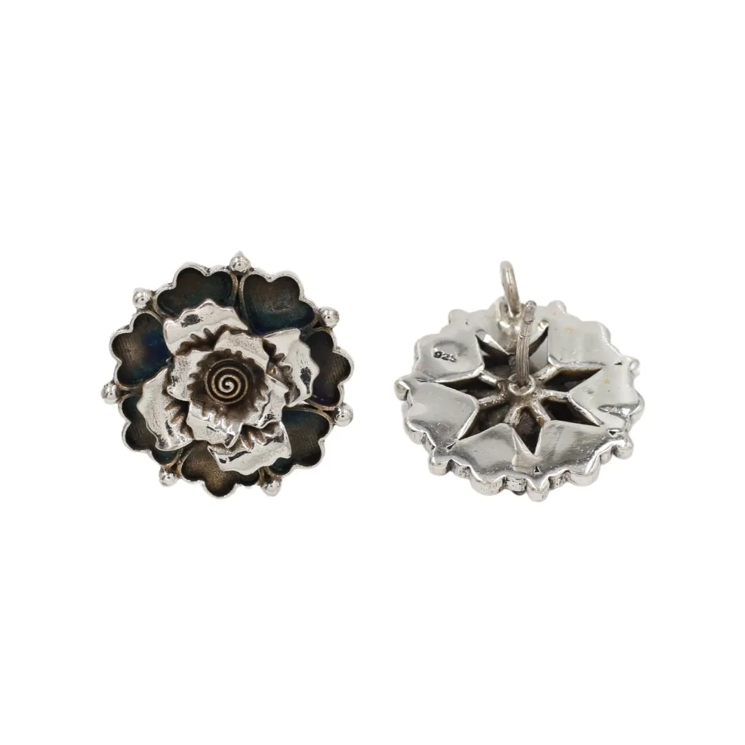 Classic Charm: Sangeeta Boochra's Signature Silver Handcrafted Earrings