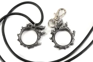 Dalamud Symbol Pendant FF14 Necklace / Keychain - FFXIV