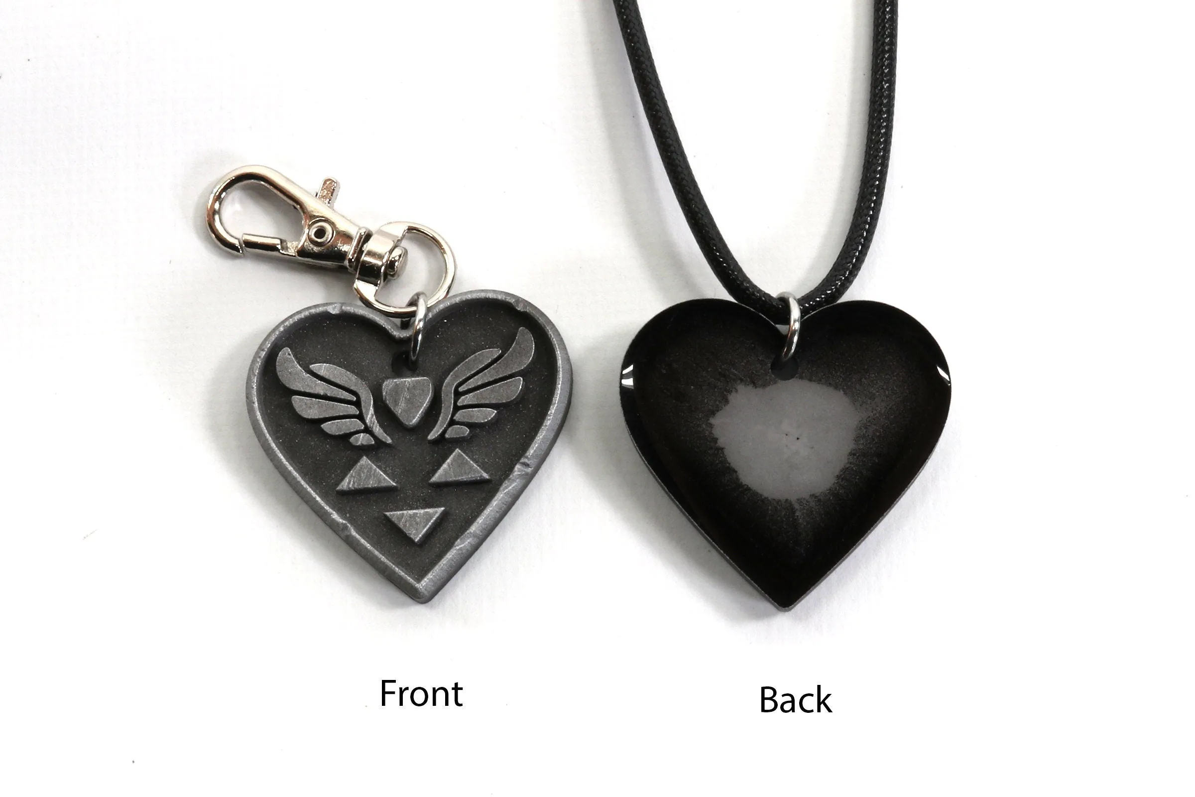 Deltarune Heart Symbol Keychain / Necklace - Deltarune