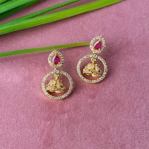 Dina Earrings (Red)