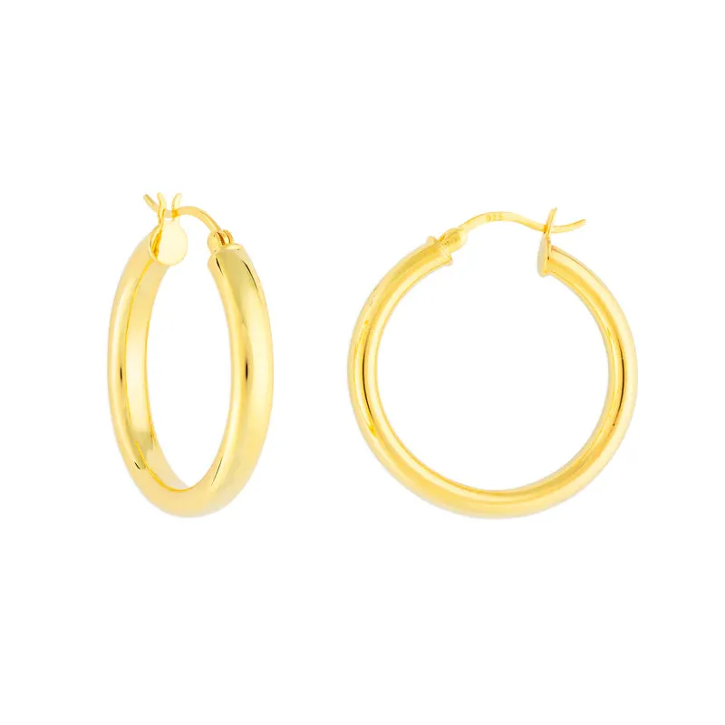 Ella Gold Everyday Hoops