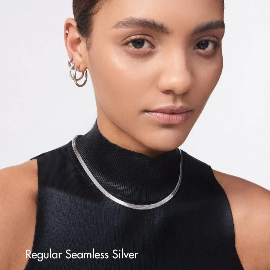 Everyday Seamless Hoops Silver Bundle