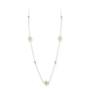 Floral Diamond Necklace