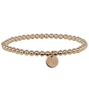 Gold Beaded Bracelet | Zodiac