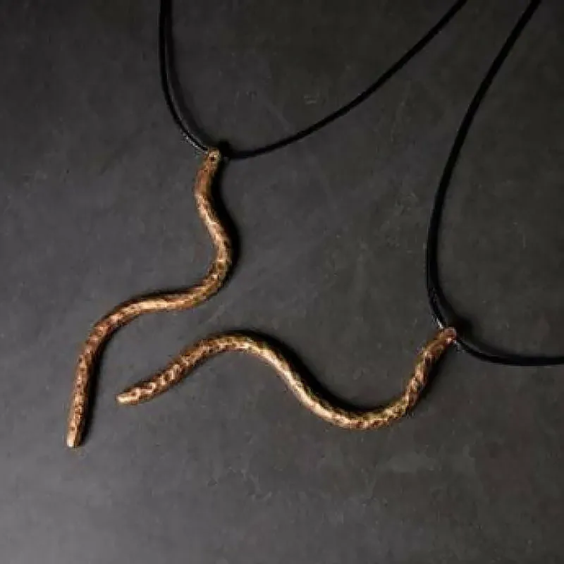 Hand Hammered Solid Copper Pendant Necklace