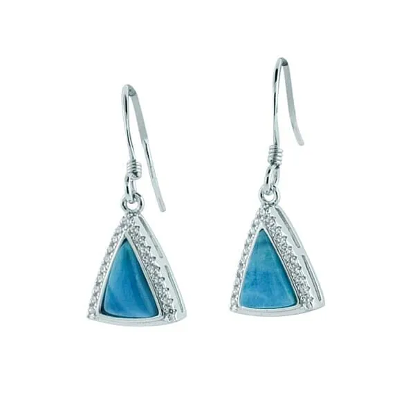 Larimar Mauna Kea Earrings