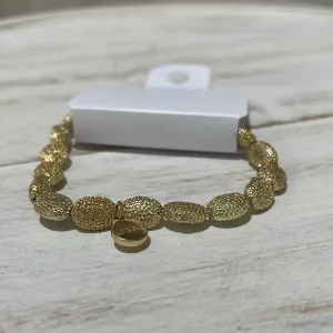 LIVINGSTON BRACELET - GOLD TEXTURED