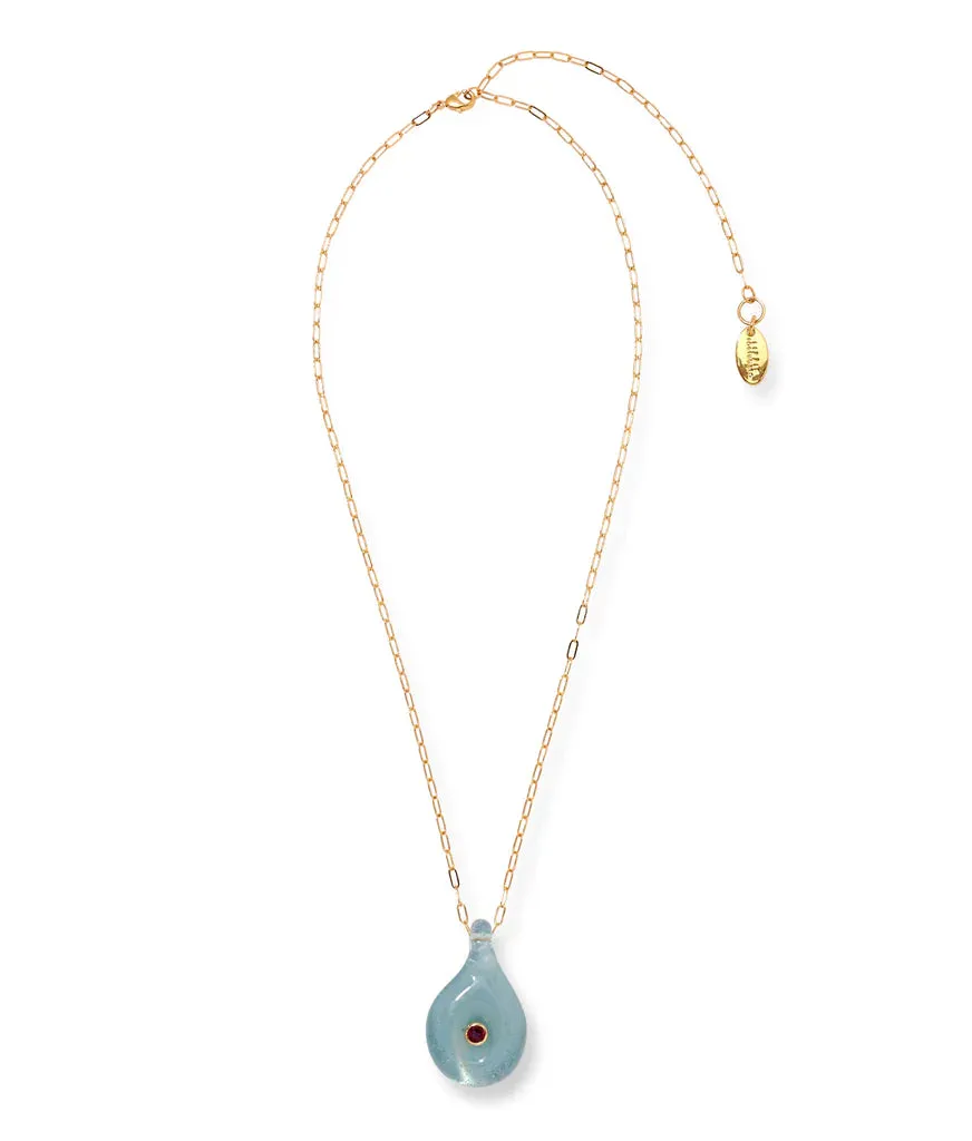 Lizzie Fortunato Muse Pendant Necklace in Rain