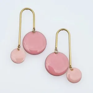 Middle Child: Bubble Earrings Pink