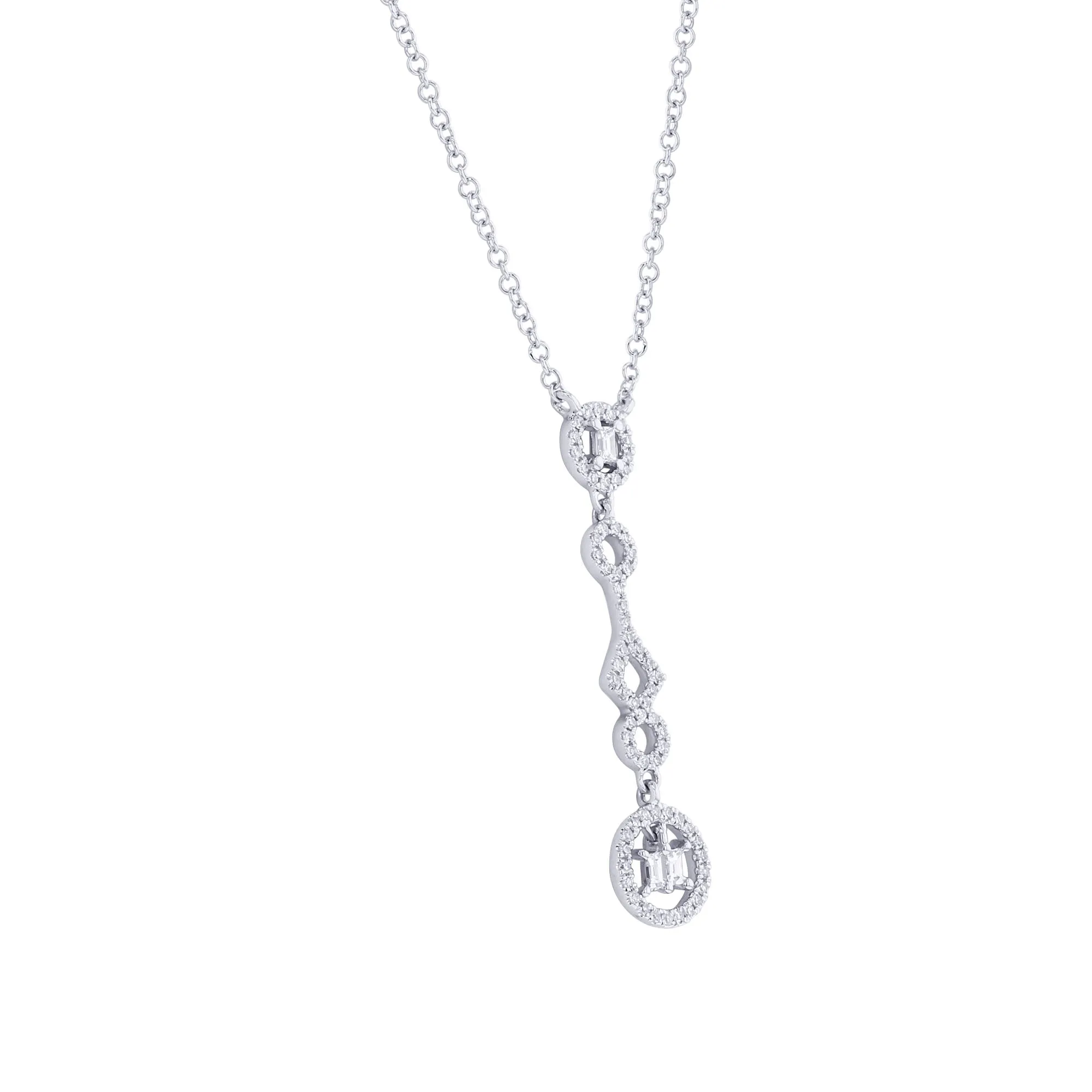 Middleton Diamond Drop Necklace