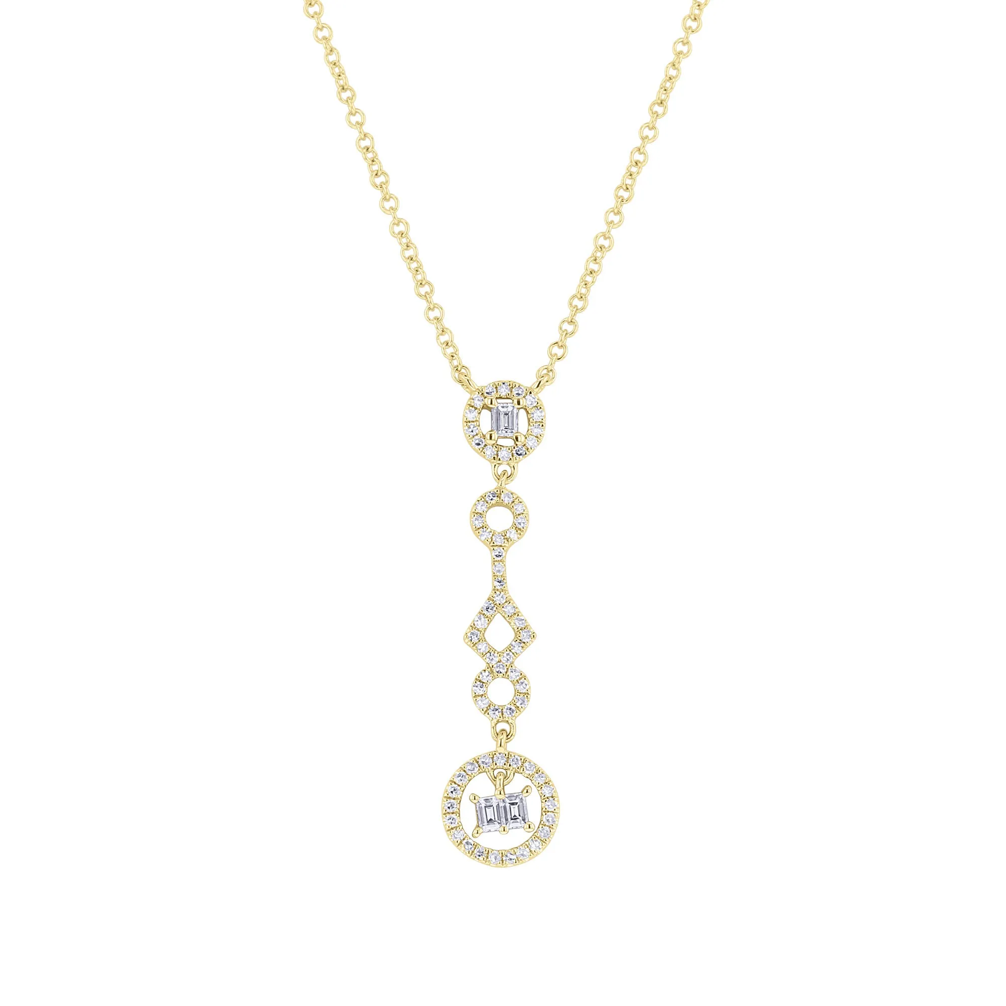 Middleton Diamond Drop Necklace