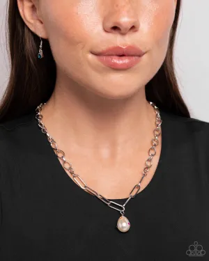 Necklaces Refined Record - Multi Pearl N123