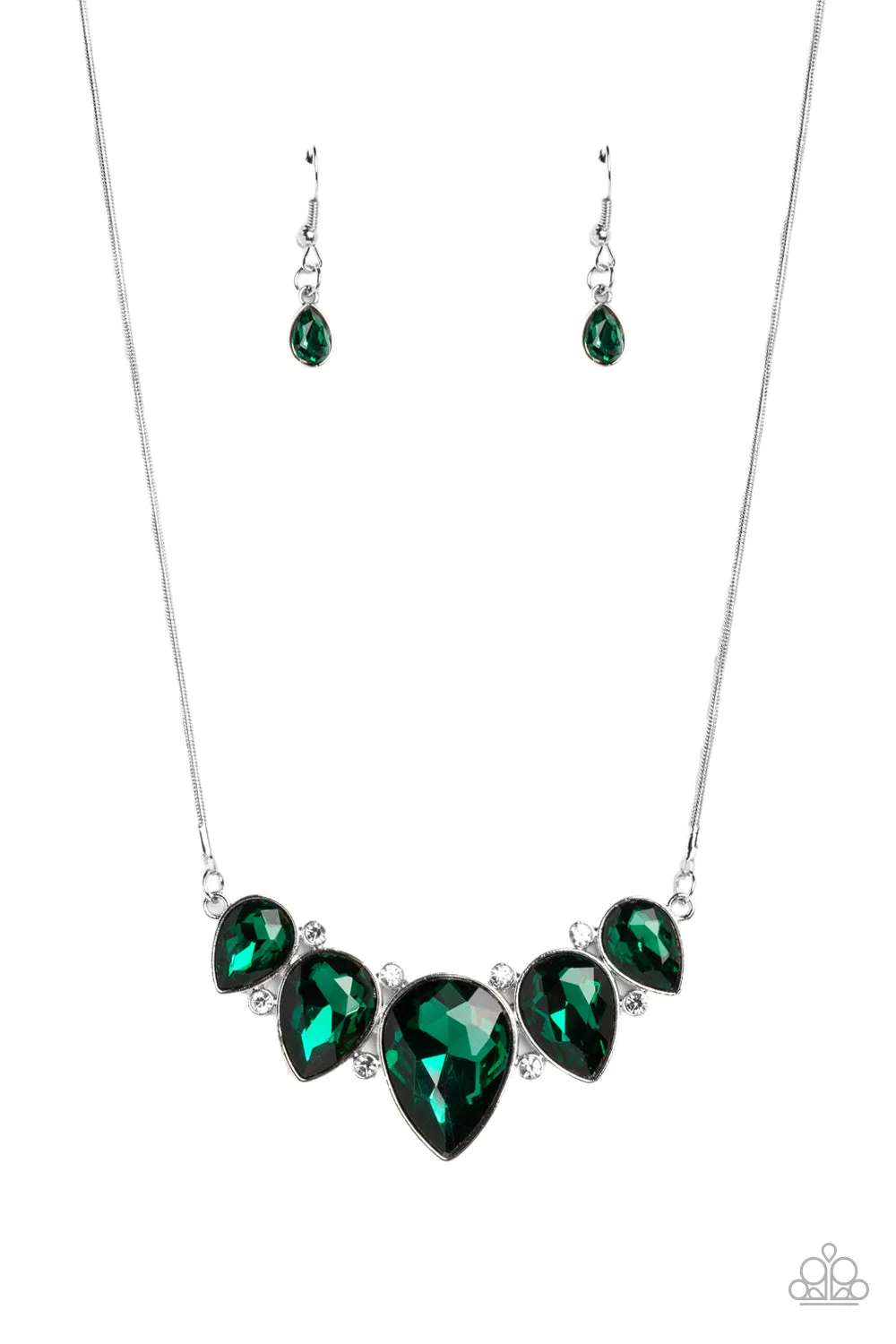 Necklaces Regally Refined - Green N2058