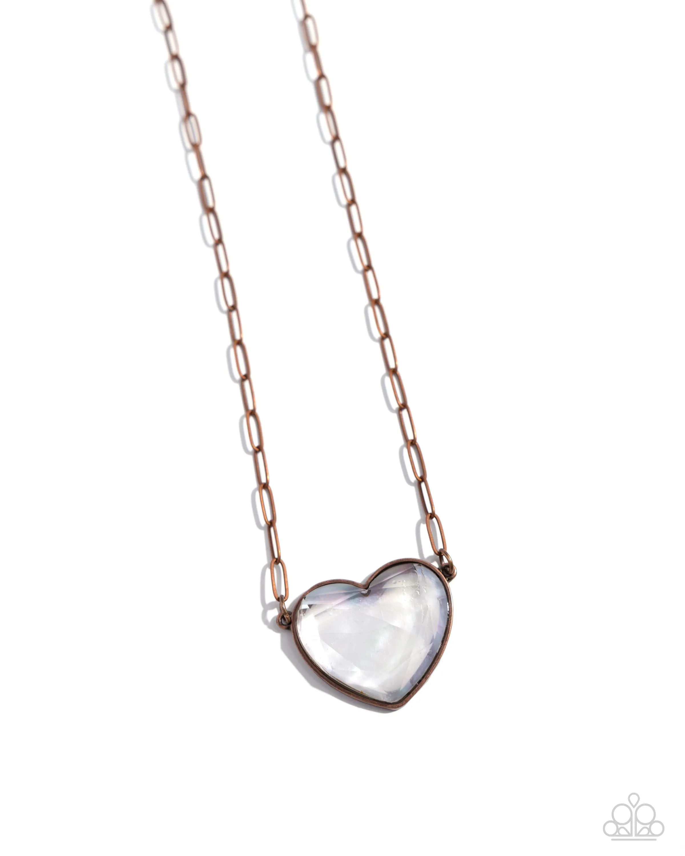 Necklaces Seize the Sentiment - Copper VDAY N2309