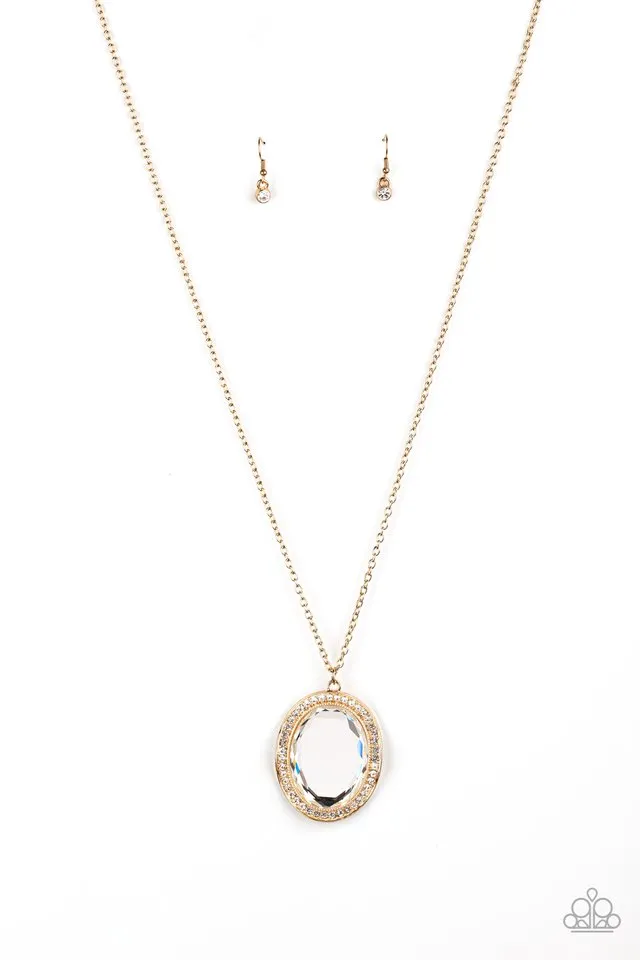 Paparazzi Necklace ~ REIGN Them In - Gold