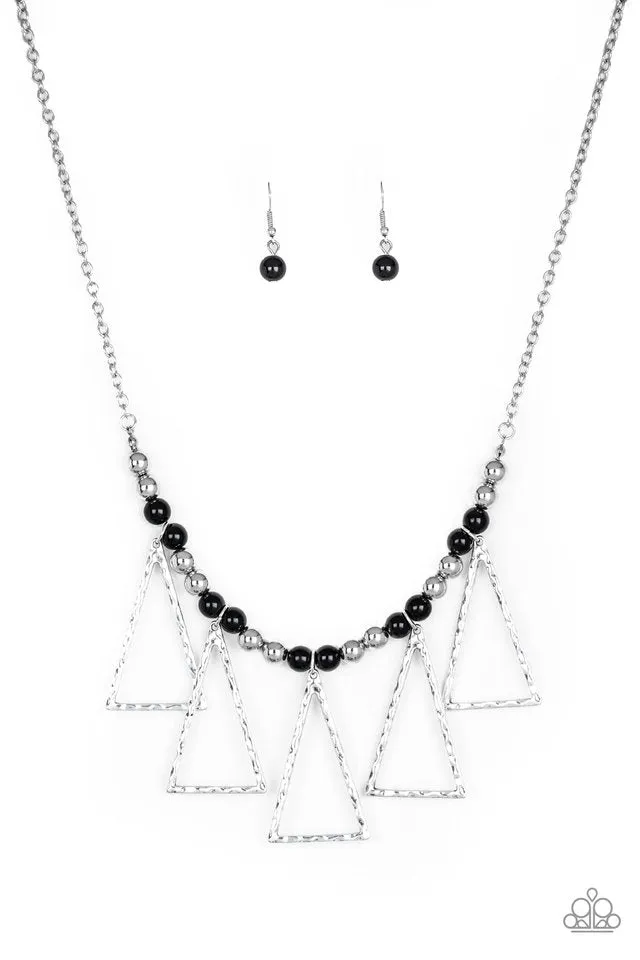 Paparazzi Necklace ~ Terra Nouveau - Black