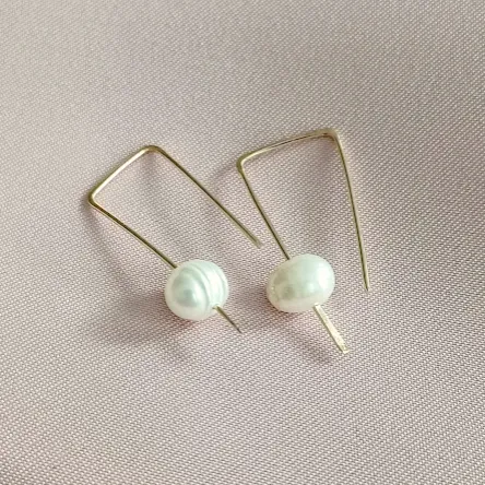 Pearl Modern Earrings