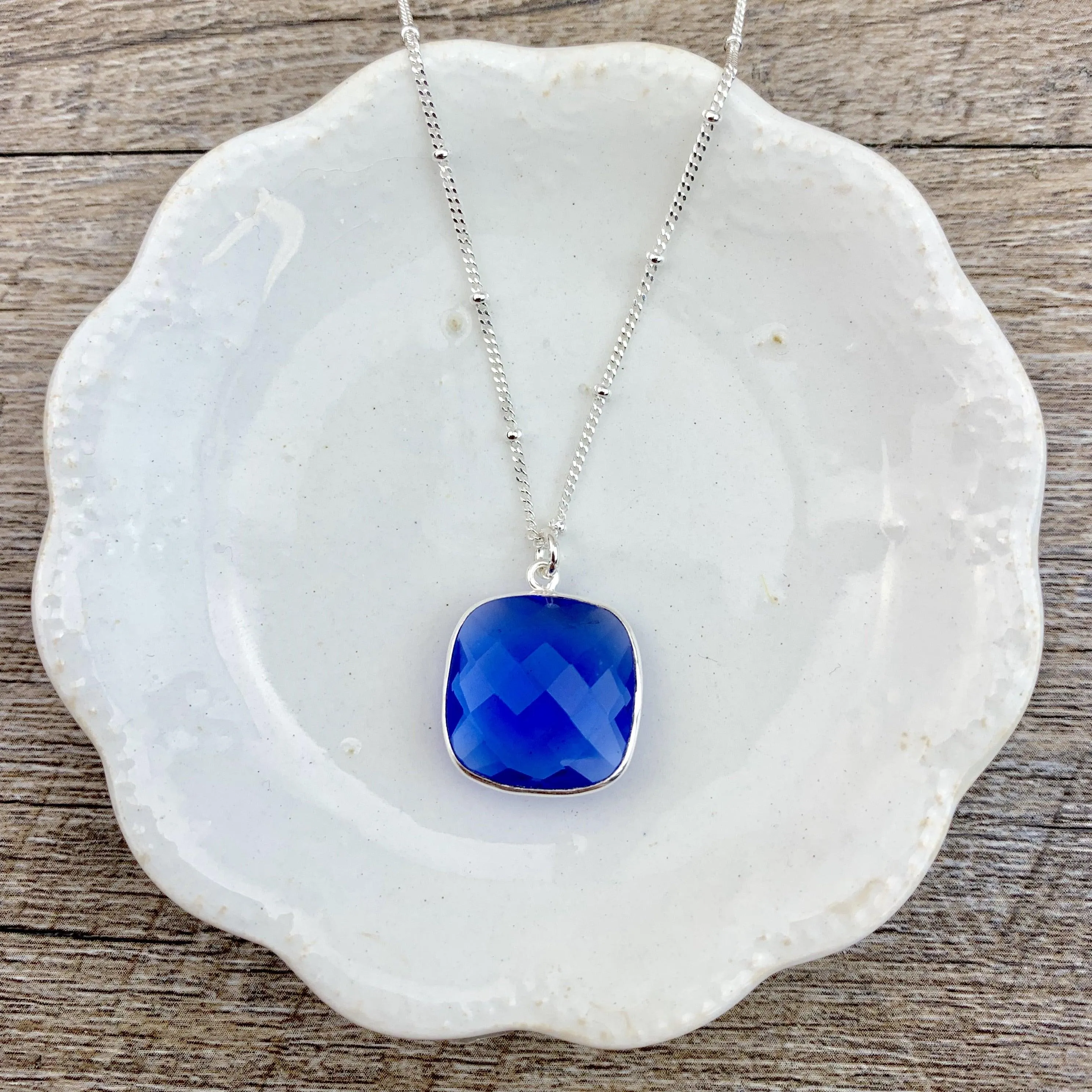 Perfect Gift Everyday Gemstone Pendant Necklace