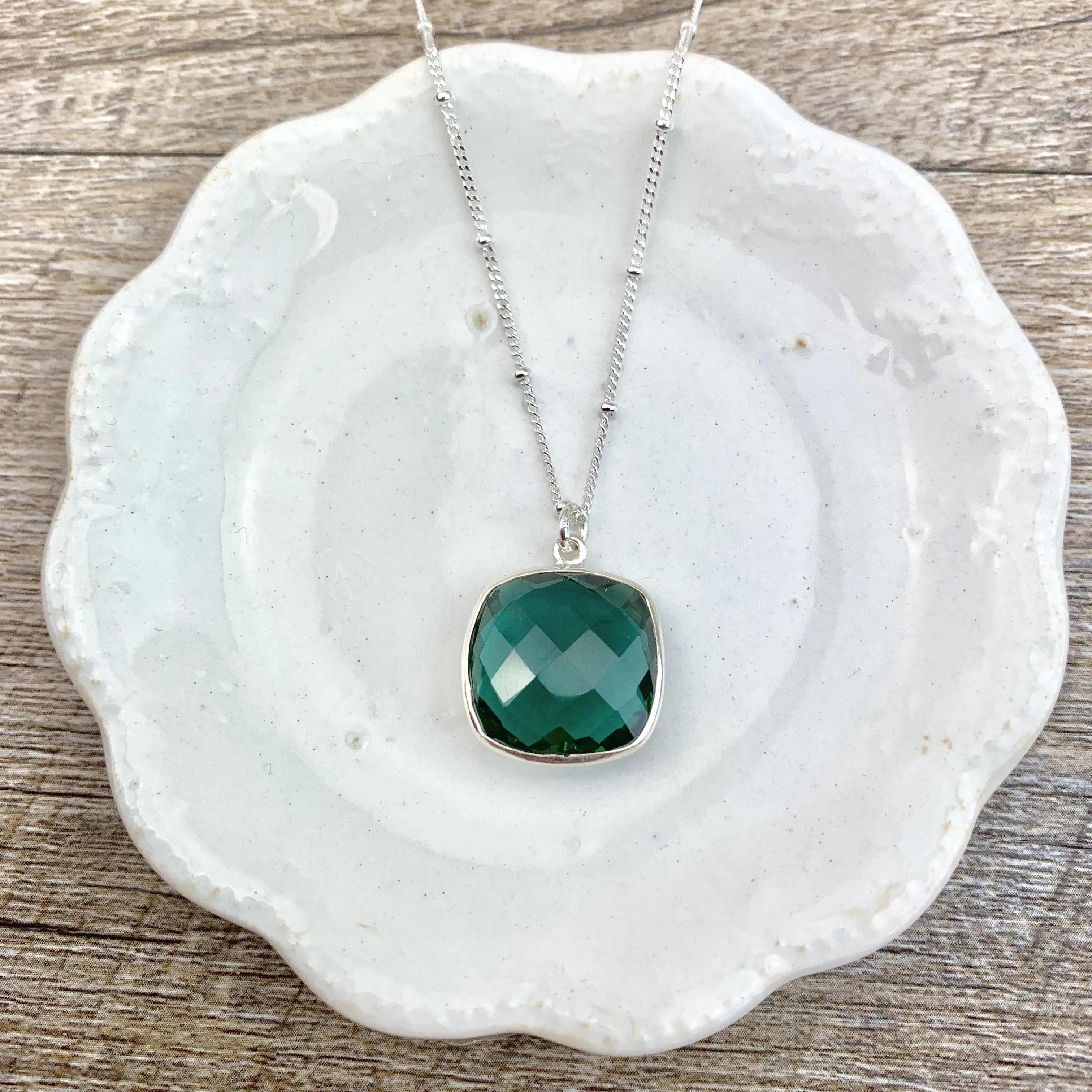 Perfect Gift Everyday Gemstone Pendant Necklace