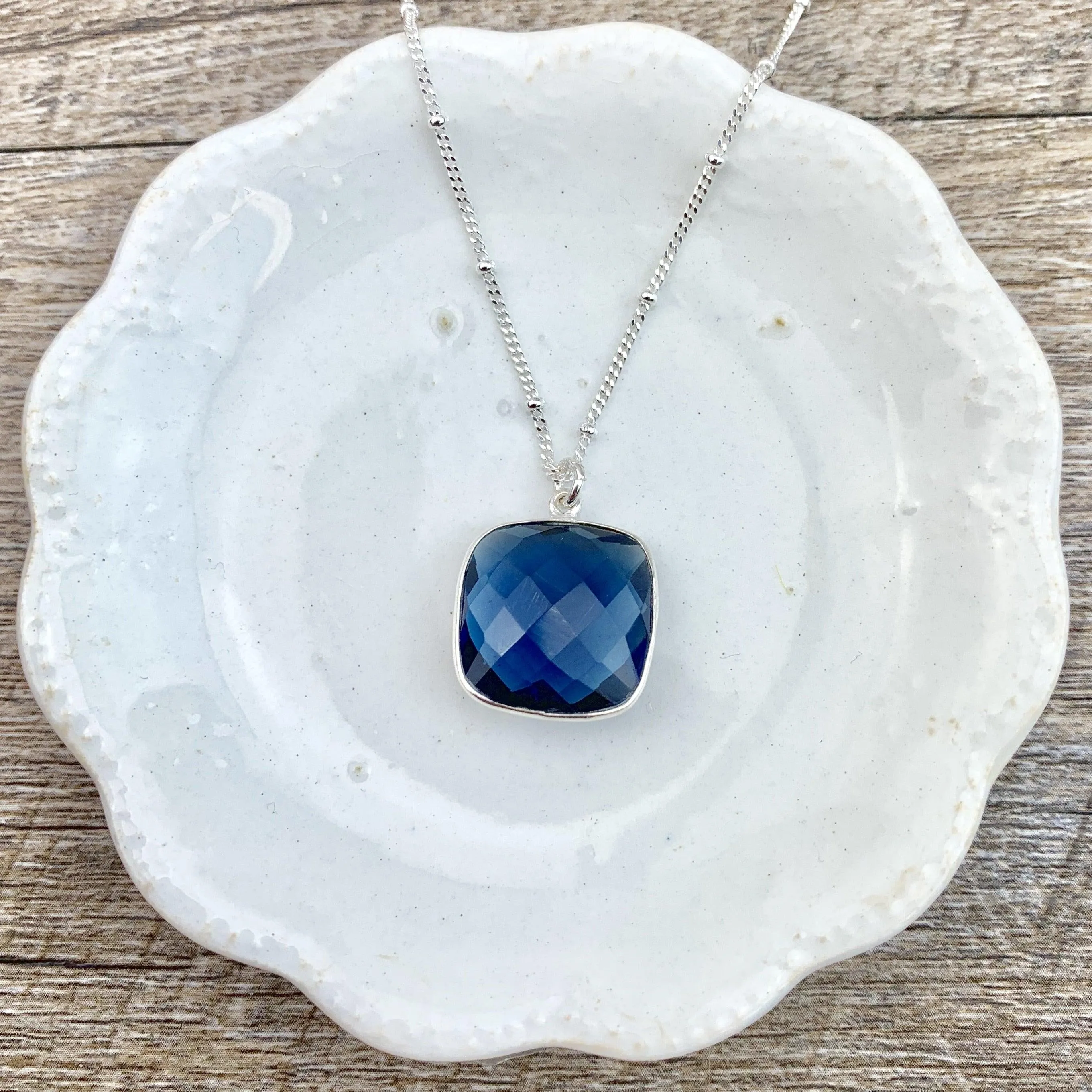 Perfect Gift Everyday Gemstone Pendant Necklace