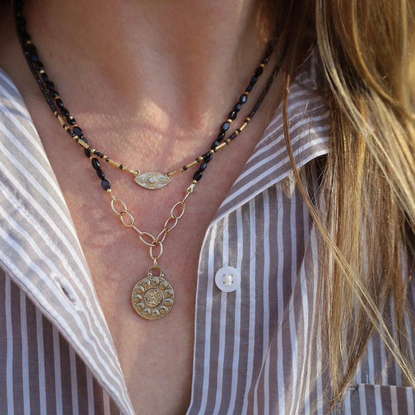 Satya Medallion Orion Necklace