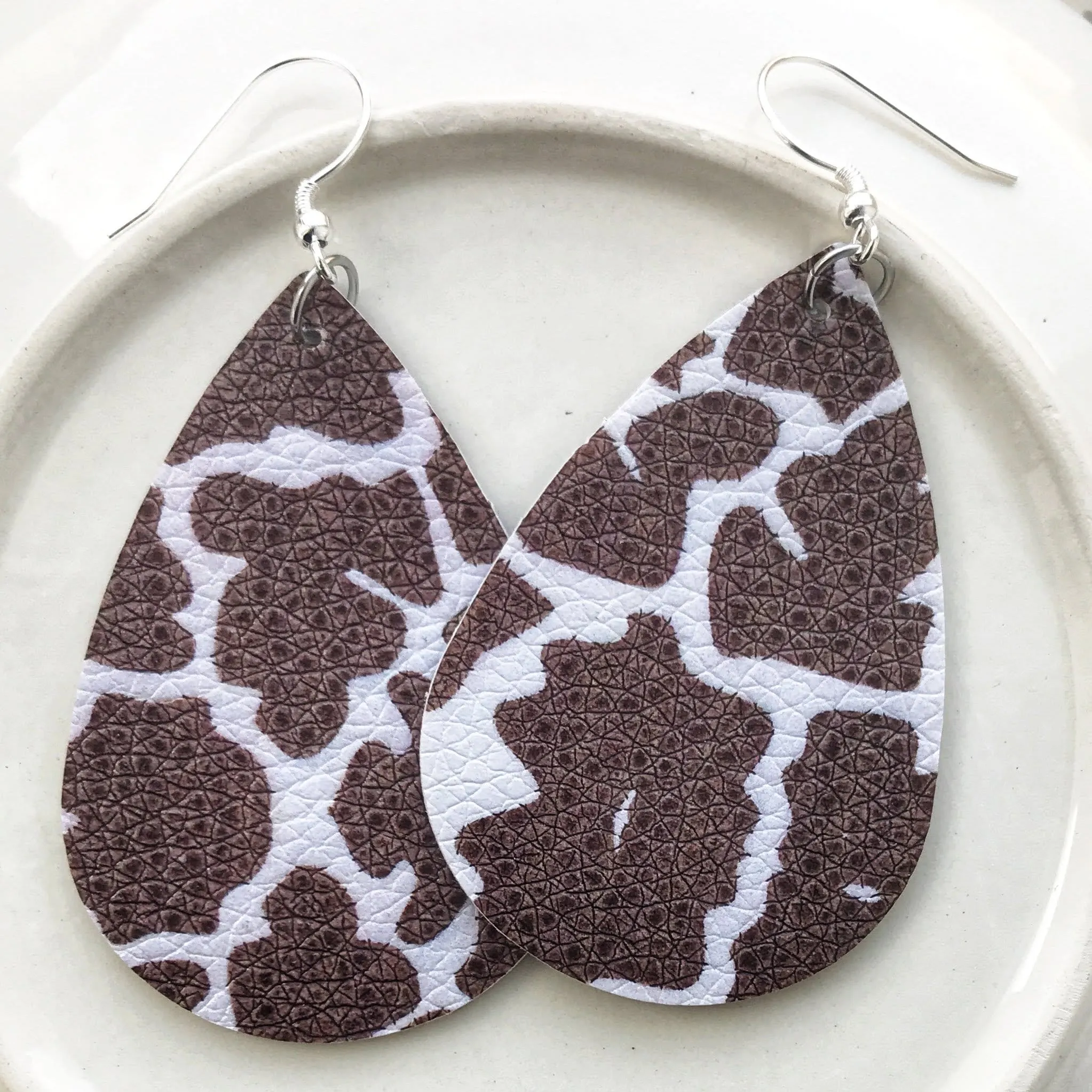 Savanna - Giraffe Print Earrings