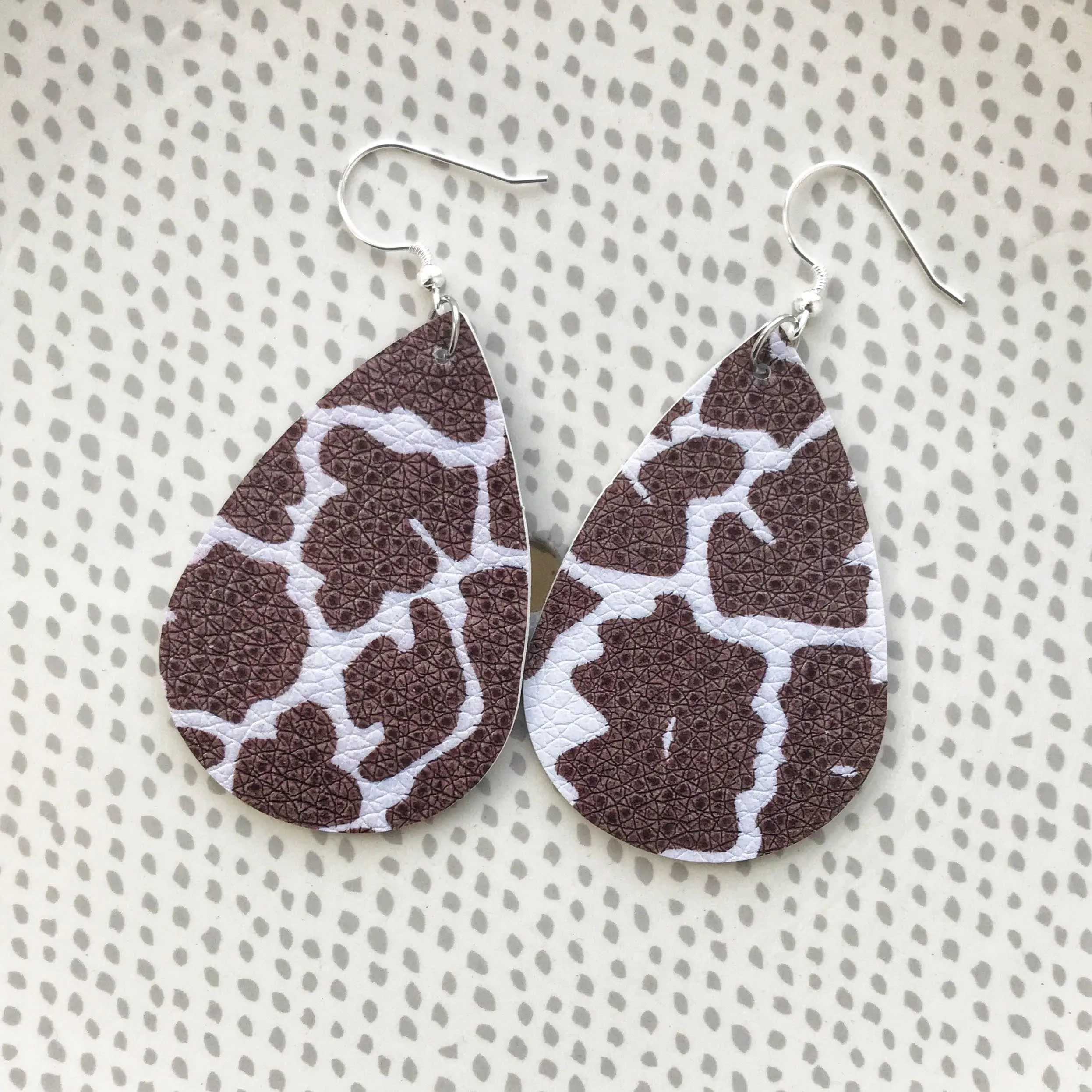 Savanna - Giraffe Print Earrings