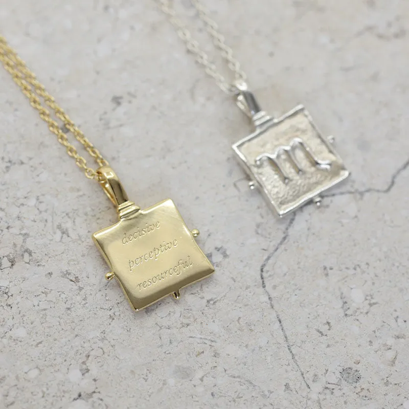 SCORPIO ZODIAC NECKLACE