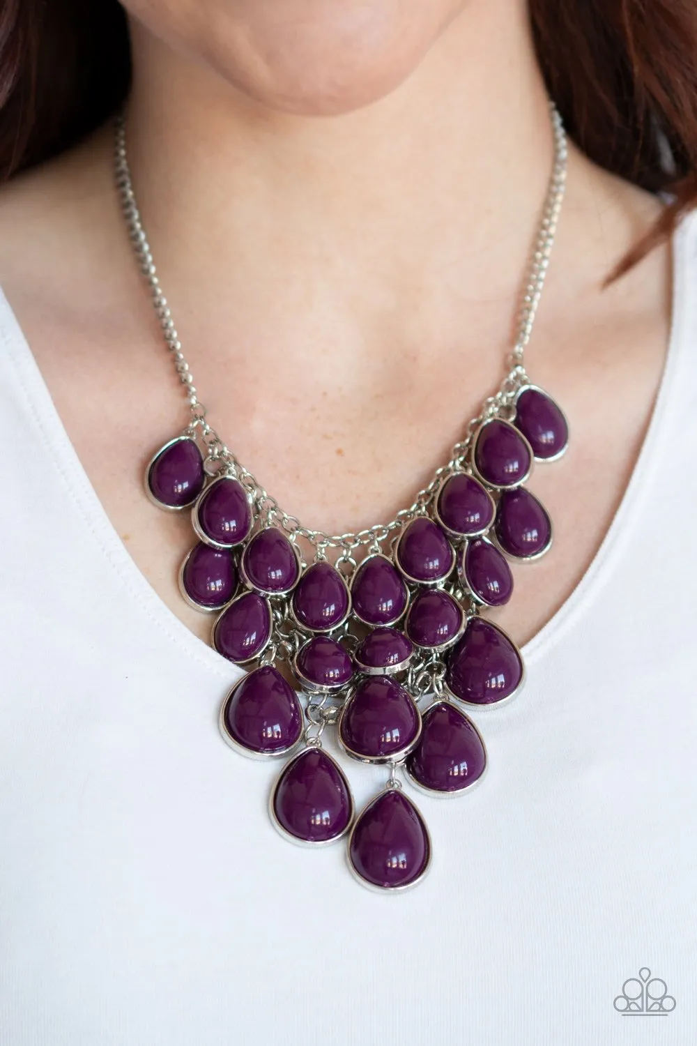 Shop 'Til You TEARDROP - Purple