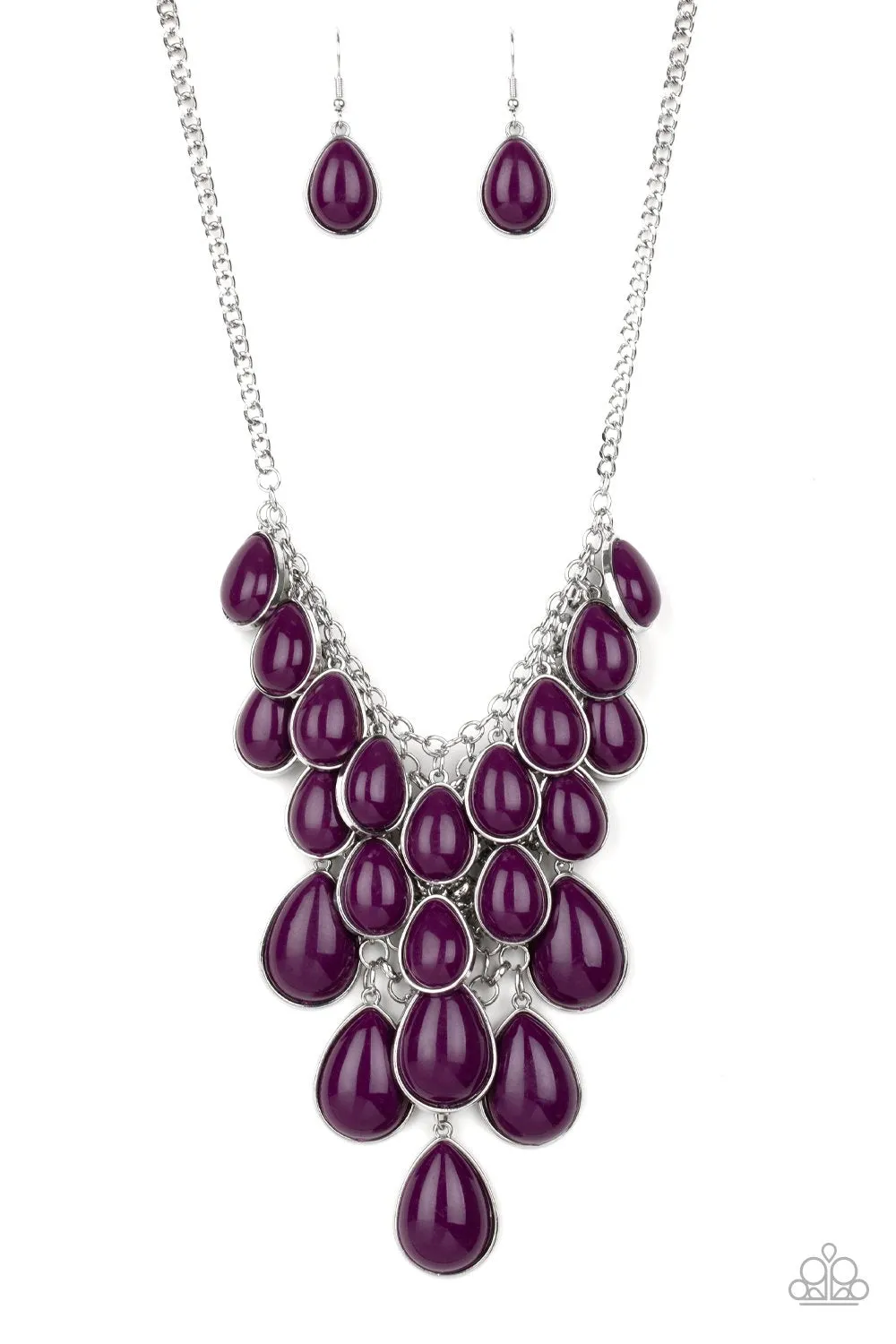 Shop 'Til You TEARDROP - Purple