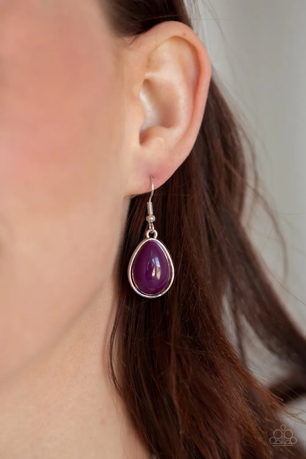 Shop 'Til You TEARDROP - Purple