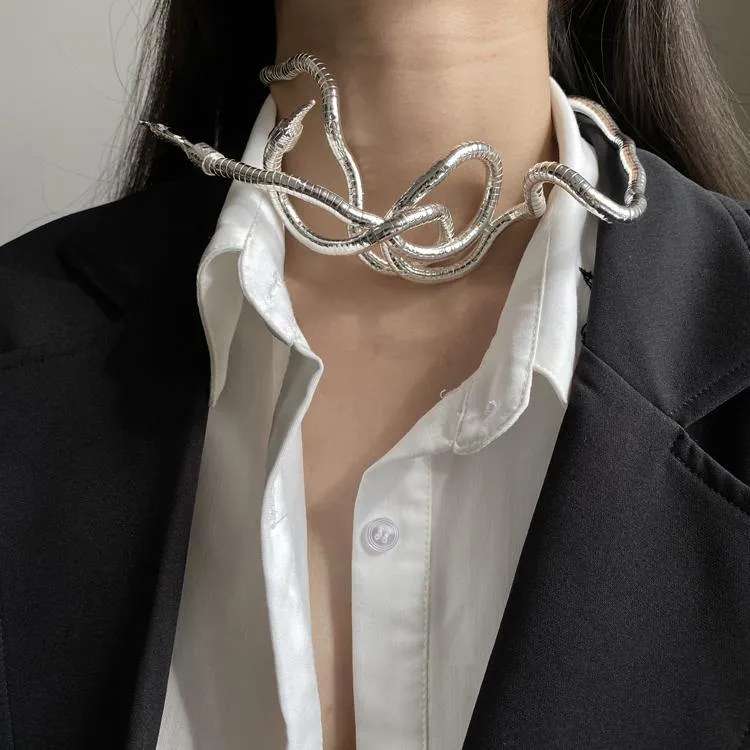 Slithering Snake Bendable Necklace