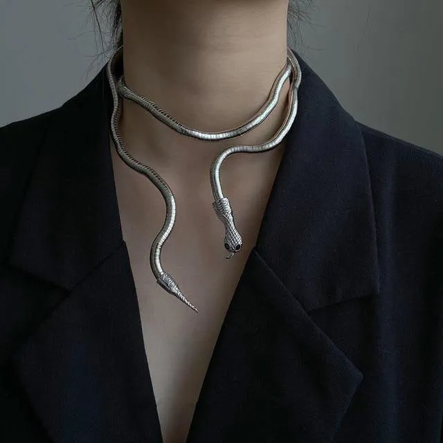 Slithering Snake Bendable Necklace