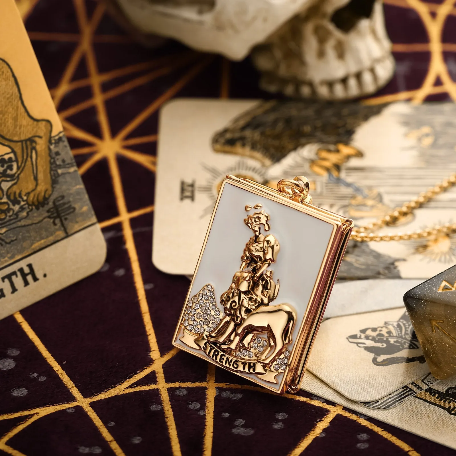 Tarot Magic Locket Necklace