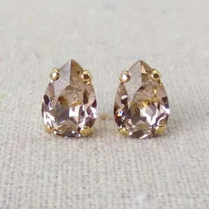 Tiny Pear Post Earrings