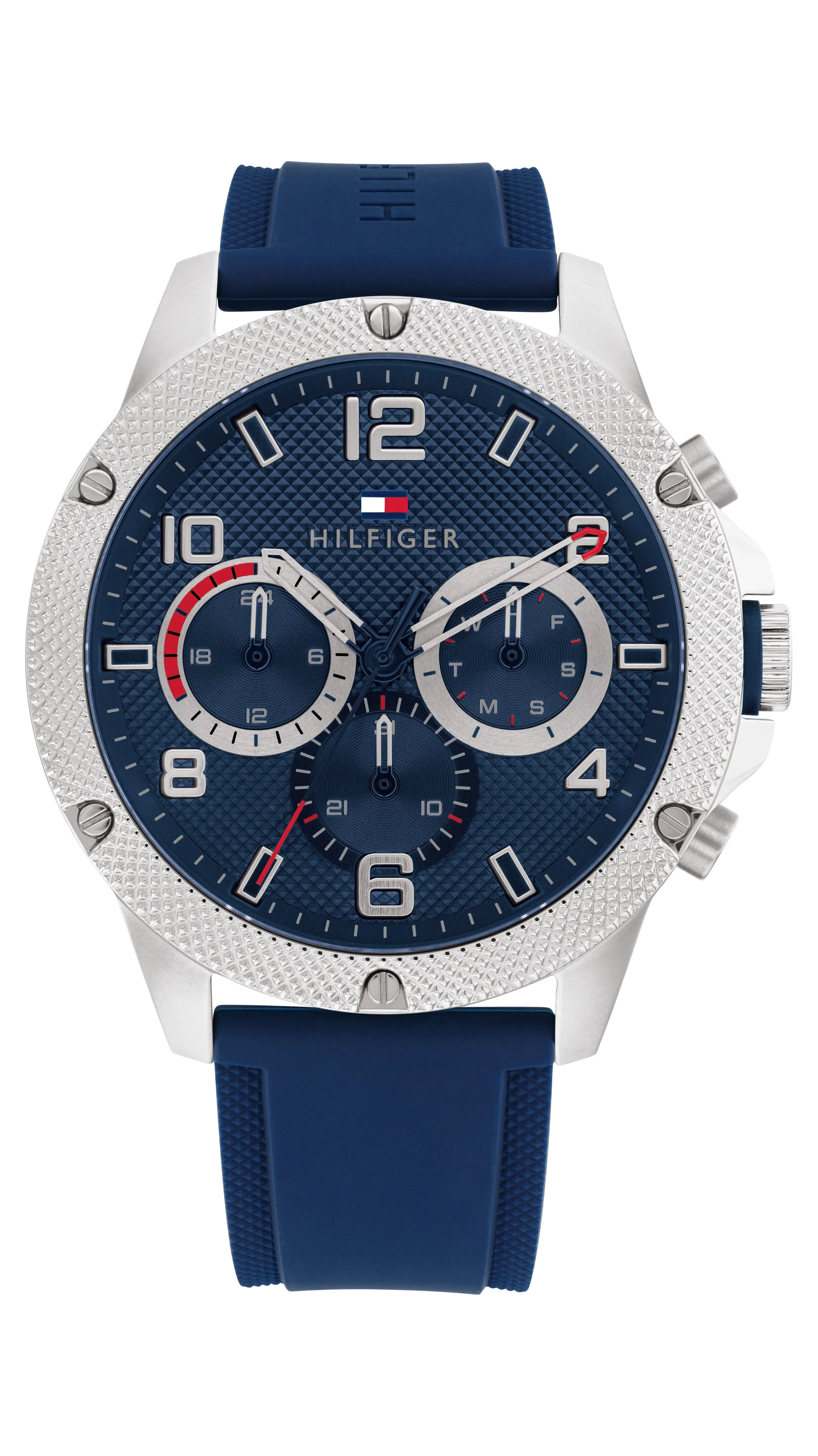 Tommy Hilfiger Blaze Blue Silicone Blue Dial Men's Watch 1792027