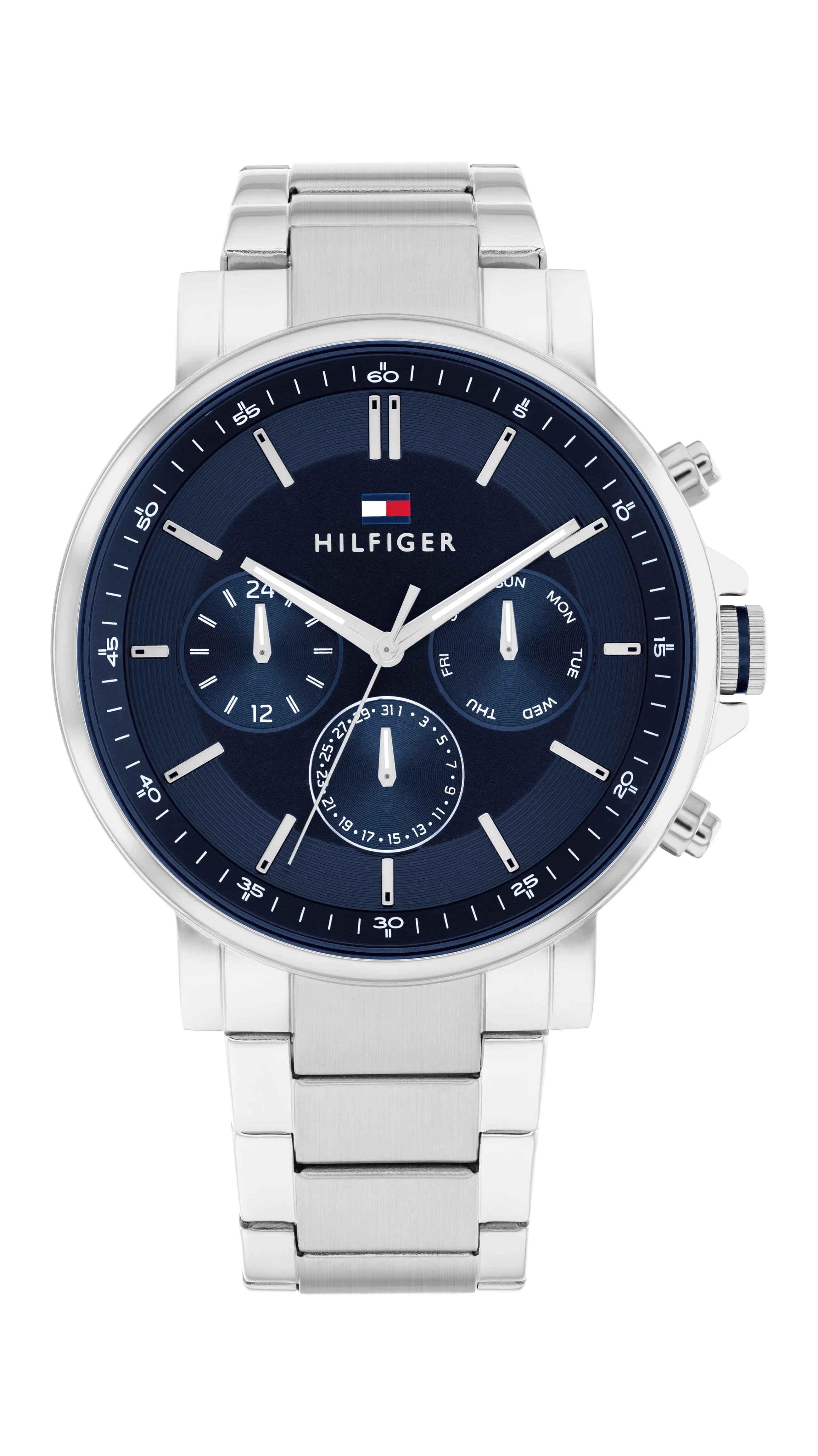 Tommy Hilfiger Tyson Stainless Steel Navy Dial Men's Watch 1710588