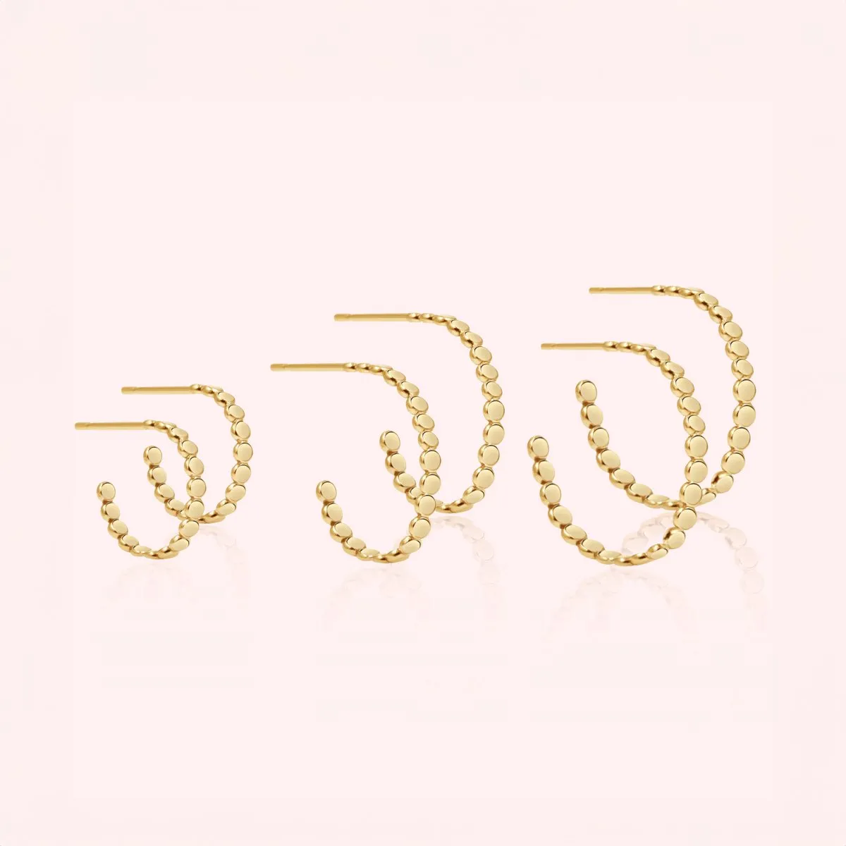 Trio of Glimmer Hoop Earrings